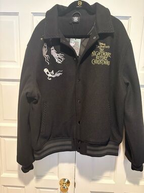 Mens brand new Nightmare before Christmas bomber jacket
